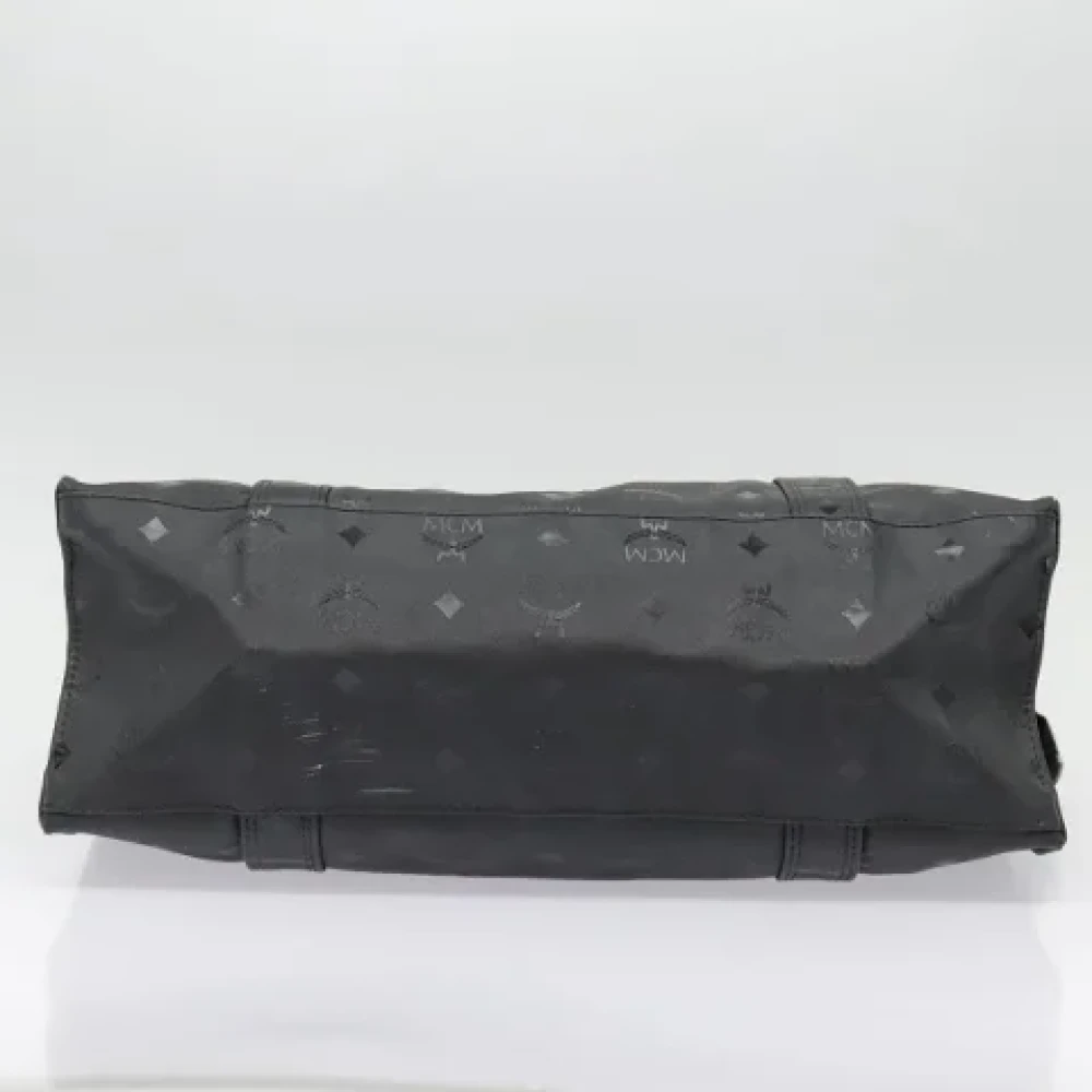 MCM Pre-owned Leather handbags Black Dames