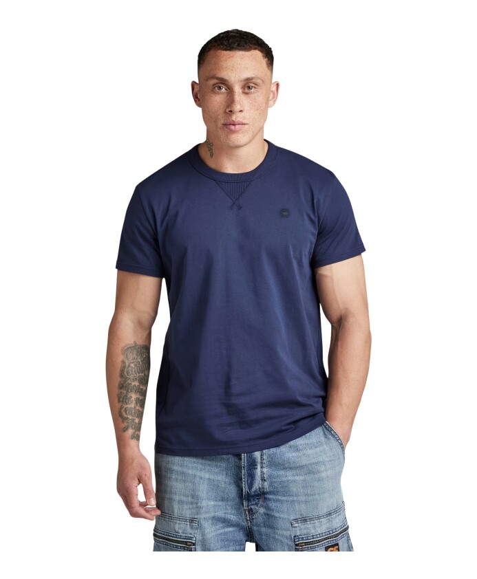t-shirt-a-manches-courtes-uni