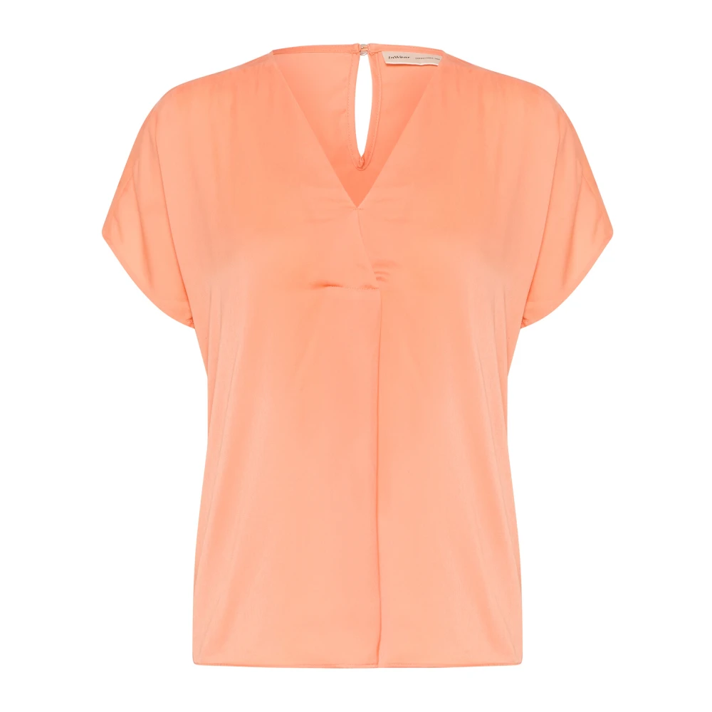 InWear Rinda Iw Top Blouse Tangerine Orange Dames