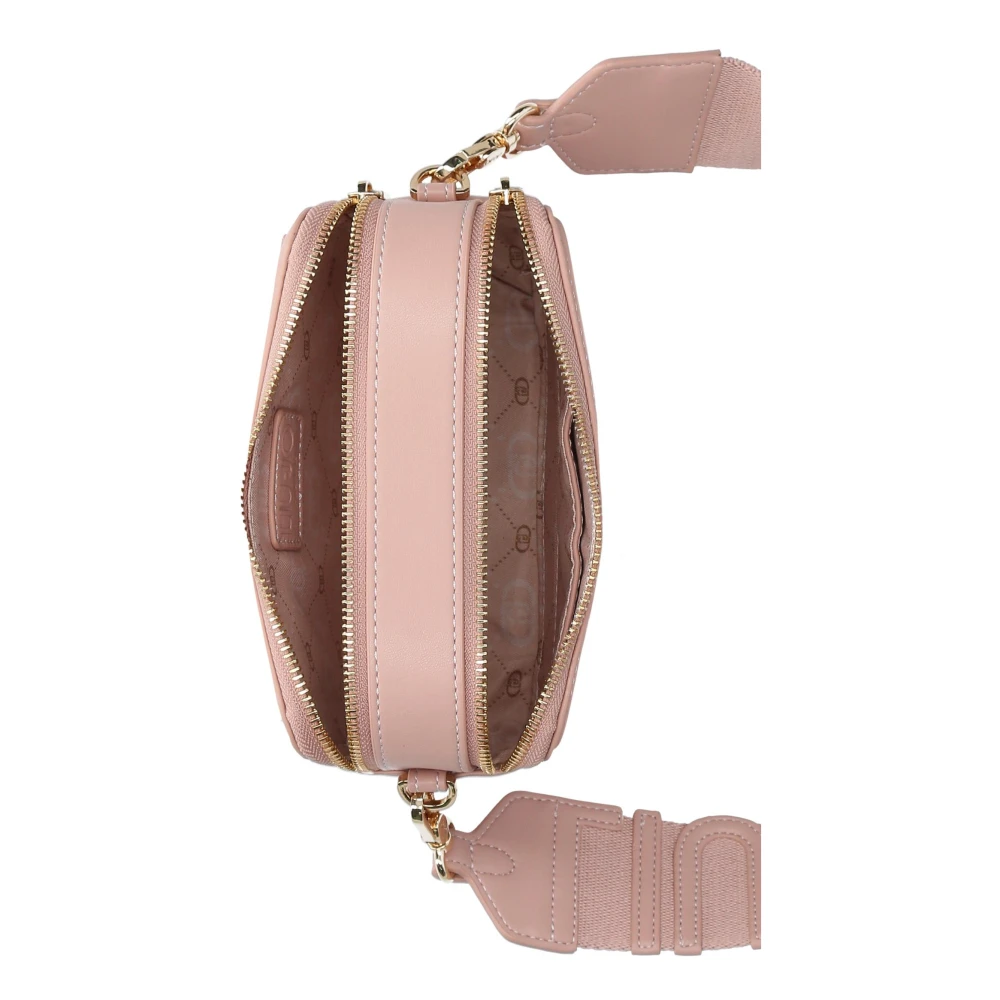 Liu Jo Roze Mini Logo Schoudertas Pink Dames