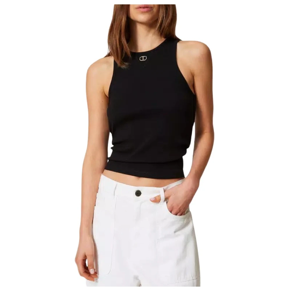 Tops > Sleeveless Tops - - Twinset - Modalova