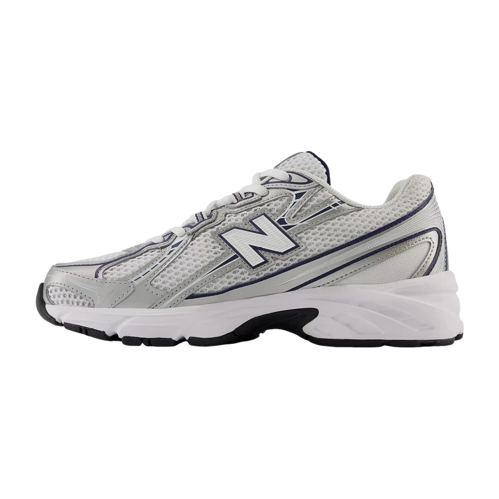 New Balance Wit Zilver Zwart Sneakers Gray Heren