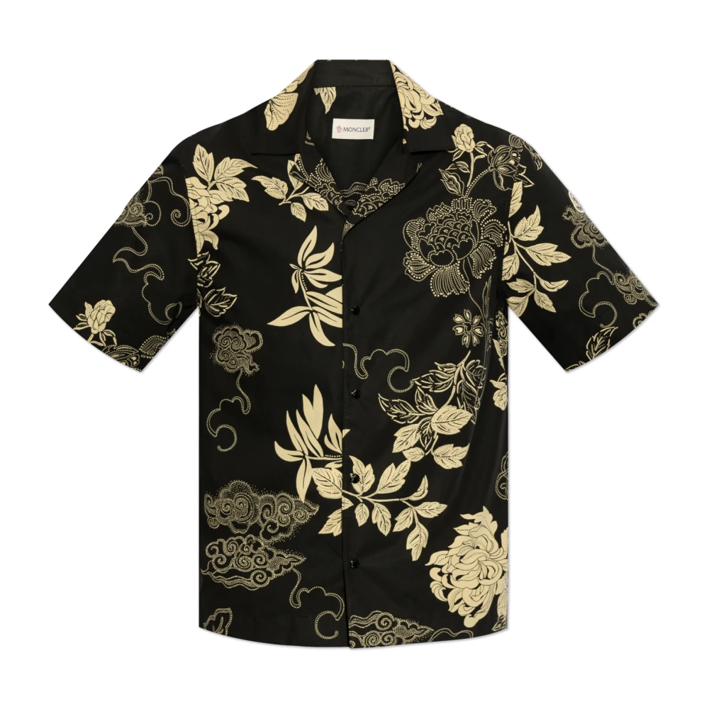 Moncler Kortemouwenshirt Black Heren