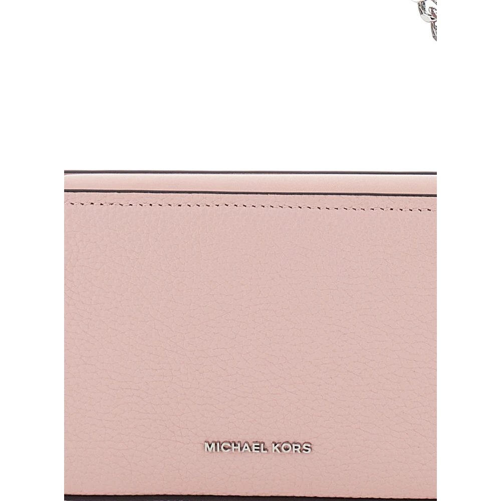 Michael Kors Roze Crossbody Tas met Kettinghandvat Pink Dames