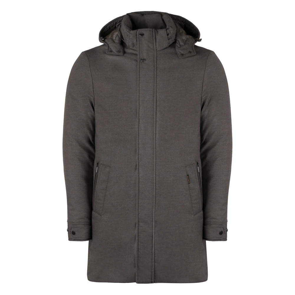 Moorer - Coats > Parkas - Brown - Moorer - Modalova