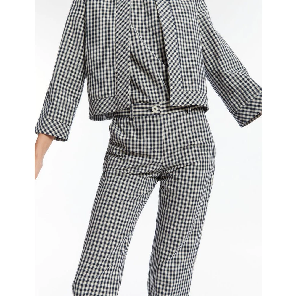 Ines De La Fressange Paris Charlus Vichy jas Black Dames