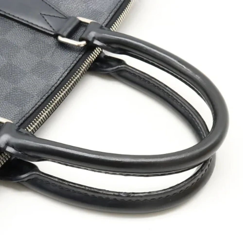 Louis Vuitton Vintage Pre-owned Canvas briefcases Black Dames