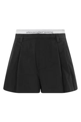 Logo Elastic High-Rise Short