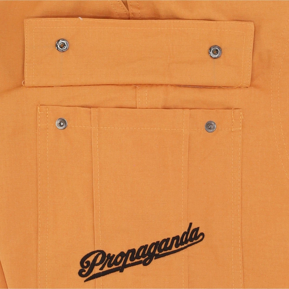 Propaganda Cargo Shorts in Ripstop Stof Brown Heren
