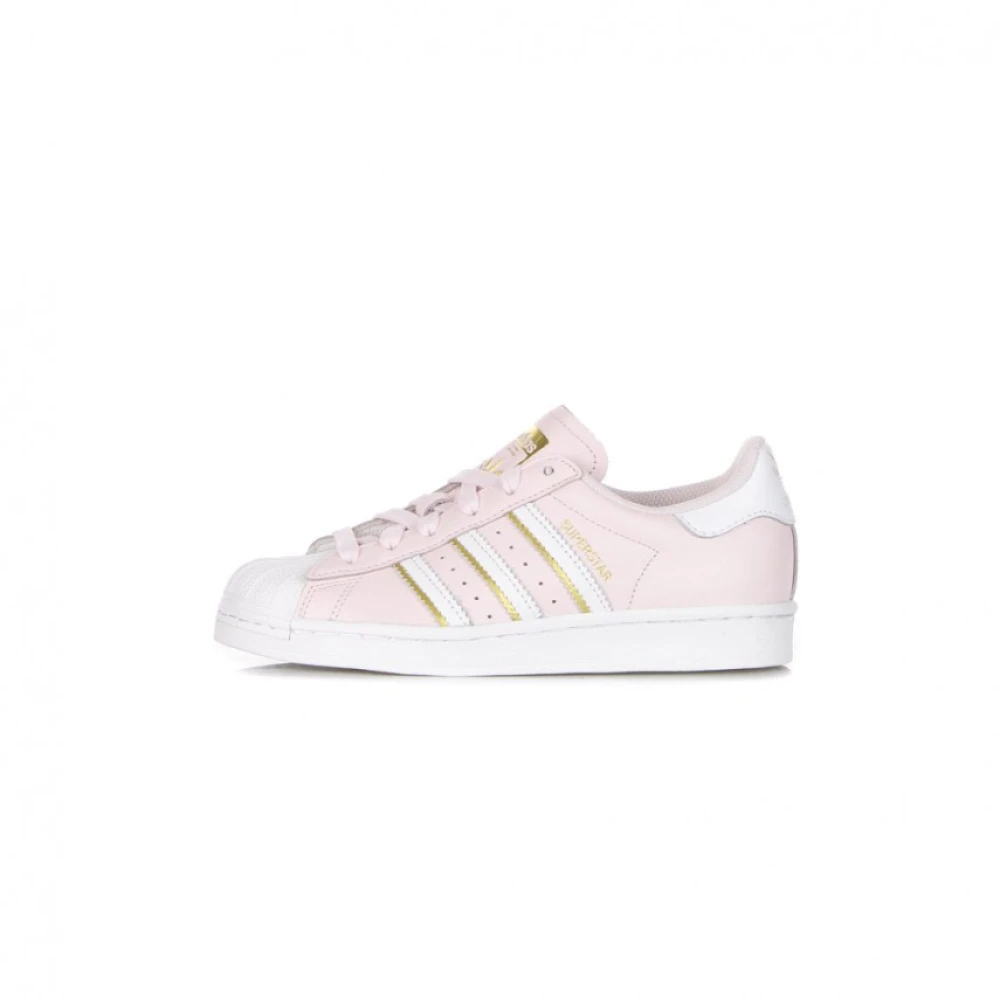 Adidas Superstar W Låg Sneaker för Kvinnor Pink, Dam