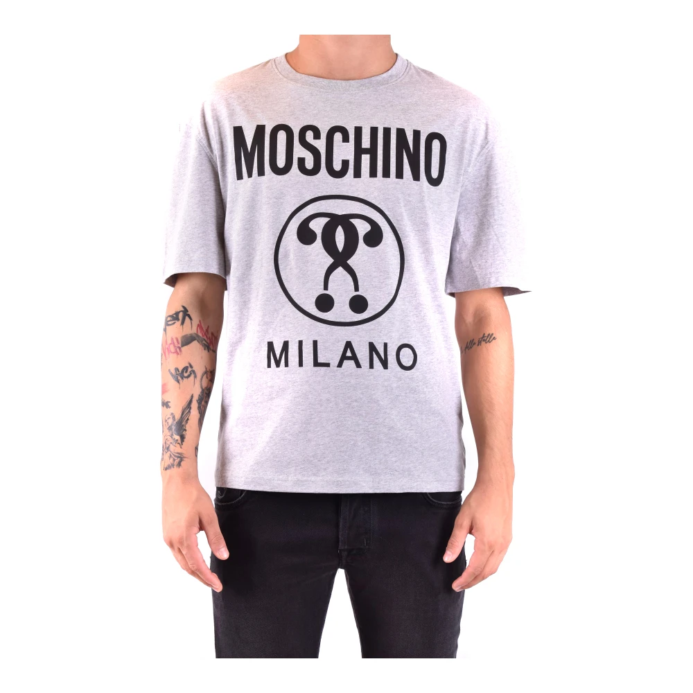 Moschino T-Shirts Gray Heren