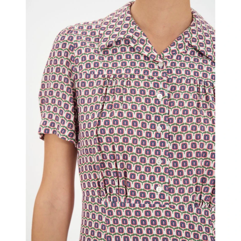 Ines De La Fressange Paris Angèle eikenblad jurk Multicolor Dames