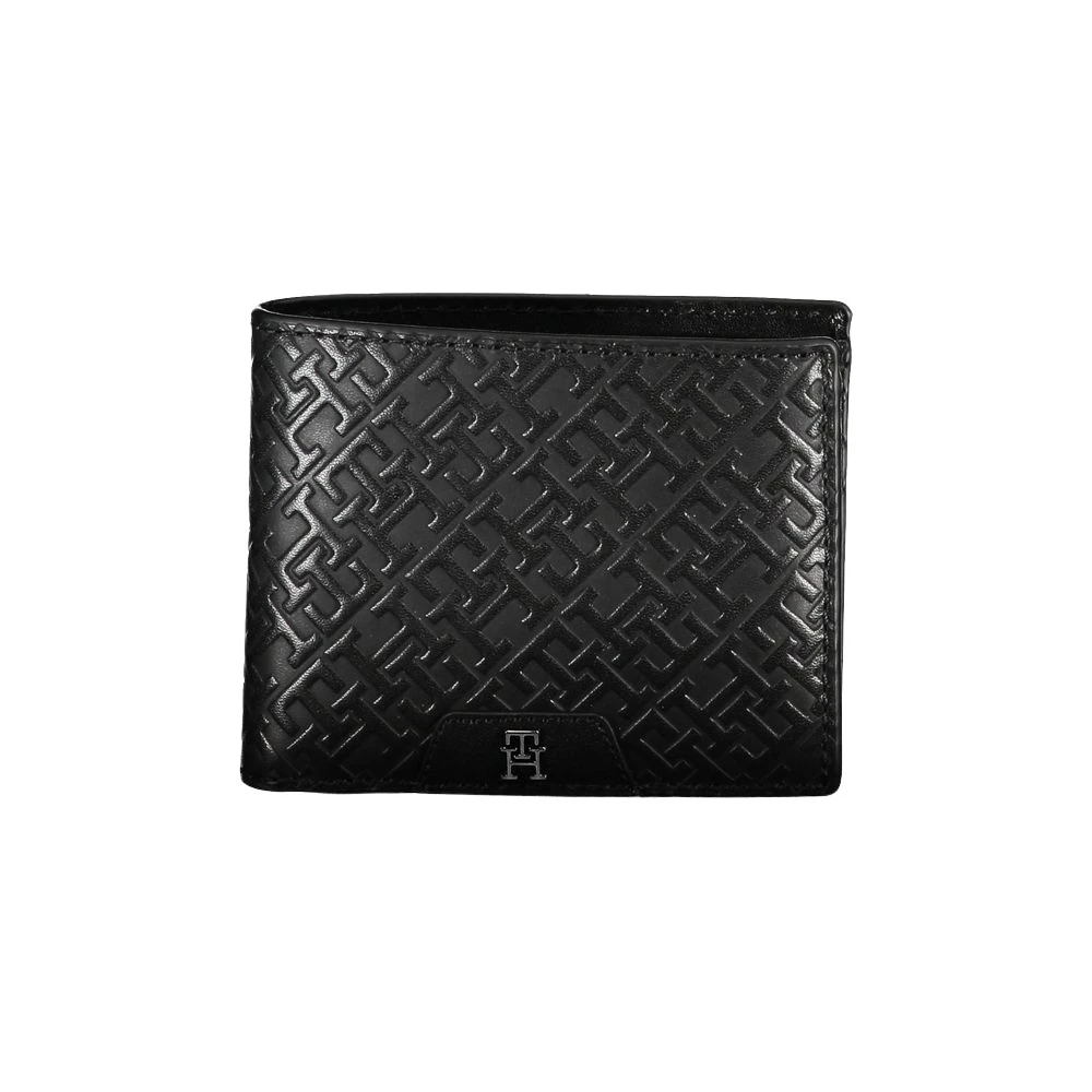 Tommy Hilfiger Men's Black Leather Wallet