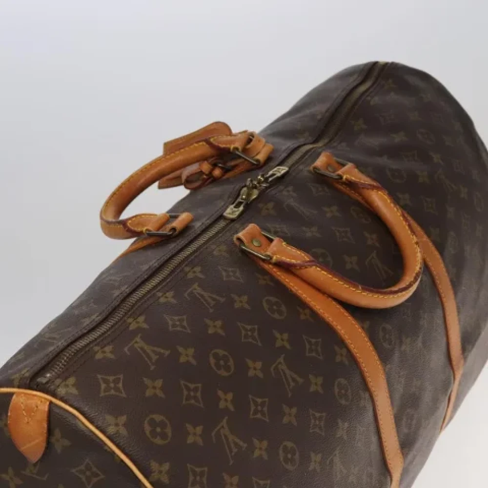 Louis Vuitton Vintage Pre-owned Canvas travel-bags Brown Dames