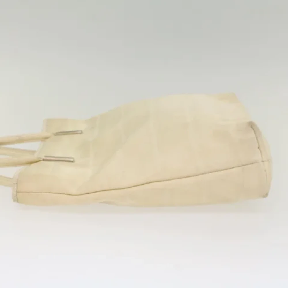 Gucci Vintage Pre-owned Fabric gucci-bags Beige Dames
