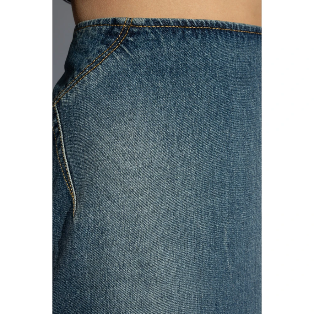 Alaïa Denim Rokken Blue Dames