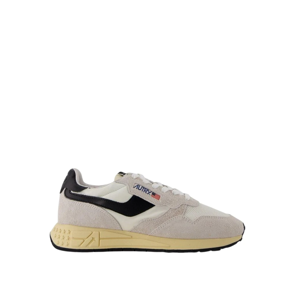 Autry Men's Beige Reelwind Low - Sneakers - 10 Uk - Shoes