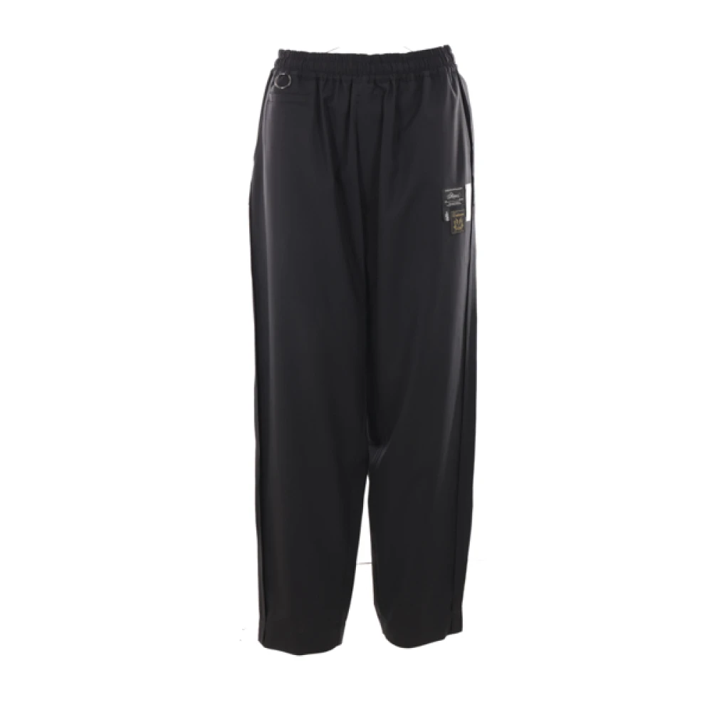 Undercover Zwarte joggingbroek met inside-out stiksels Black Dames