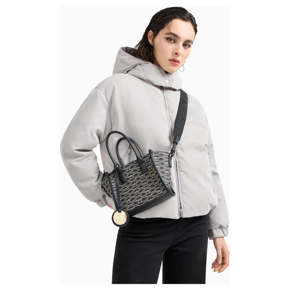Emporio Armani Stijlvolle Tassen Collectie Black Dames