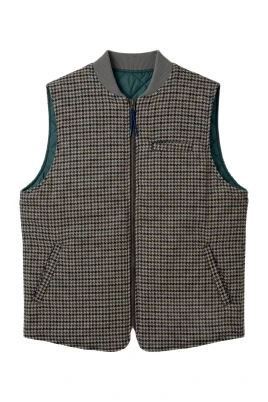 Pied de Poule Vest Reversible OWL
