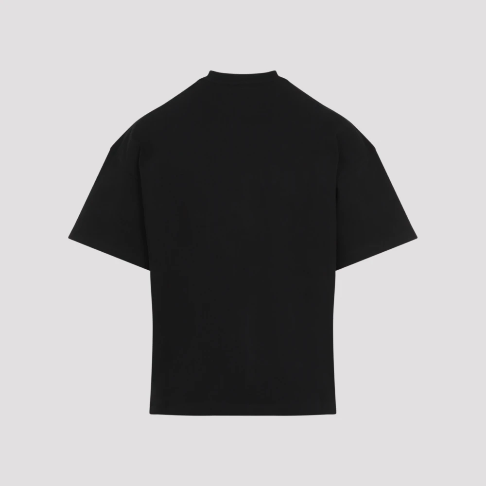 Jil Sander Zwarte T-shirt voor mannen Aw24 Black Heren
