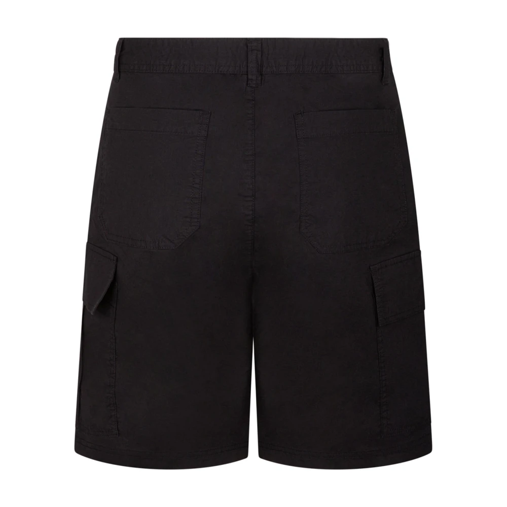 Selected Homme Zwarte Cargo Shorts Black Heren
