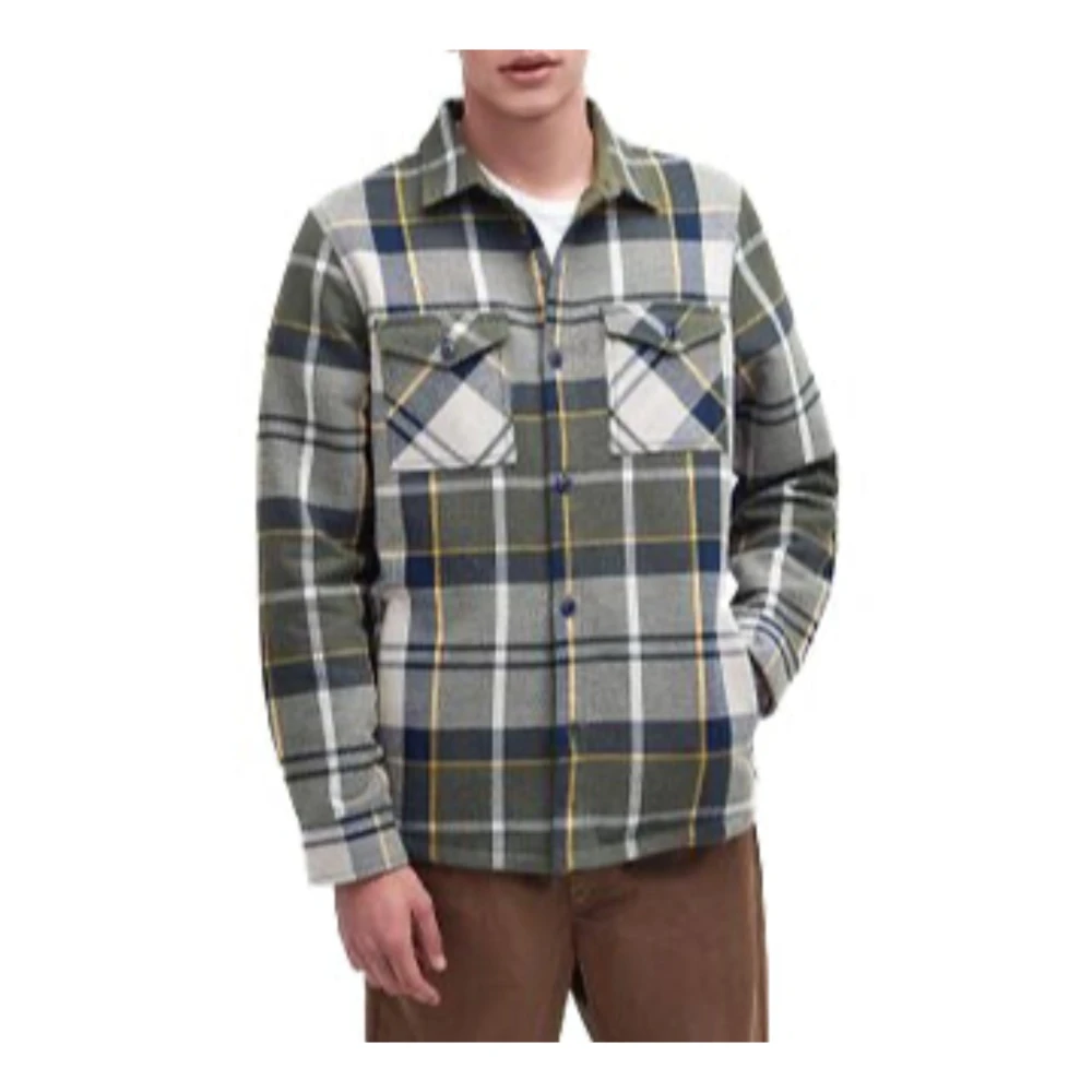 Barbour Heren dubbelzijdig overhemd met tartan patroon Multicolor Heren