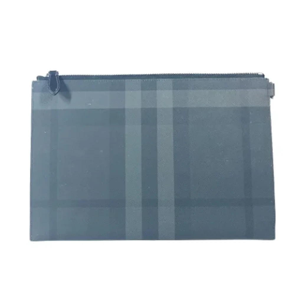 Burberry Vintage Pre-owned Leather wallets Black Dames