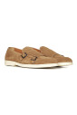 chaussures-plates-beiges-en-daim-avec-boucle