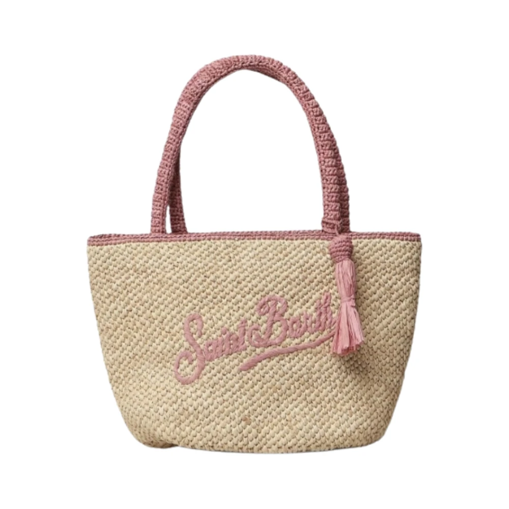 Mc2 Saint Barth Beige Shopping Bags, Female, One Size, Handbags