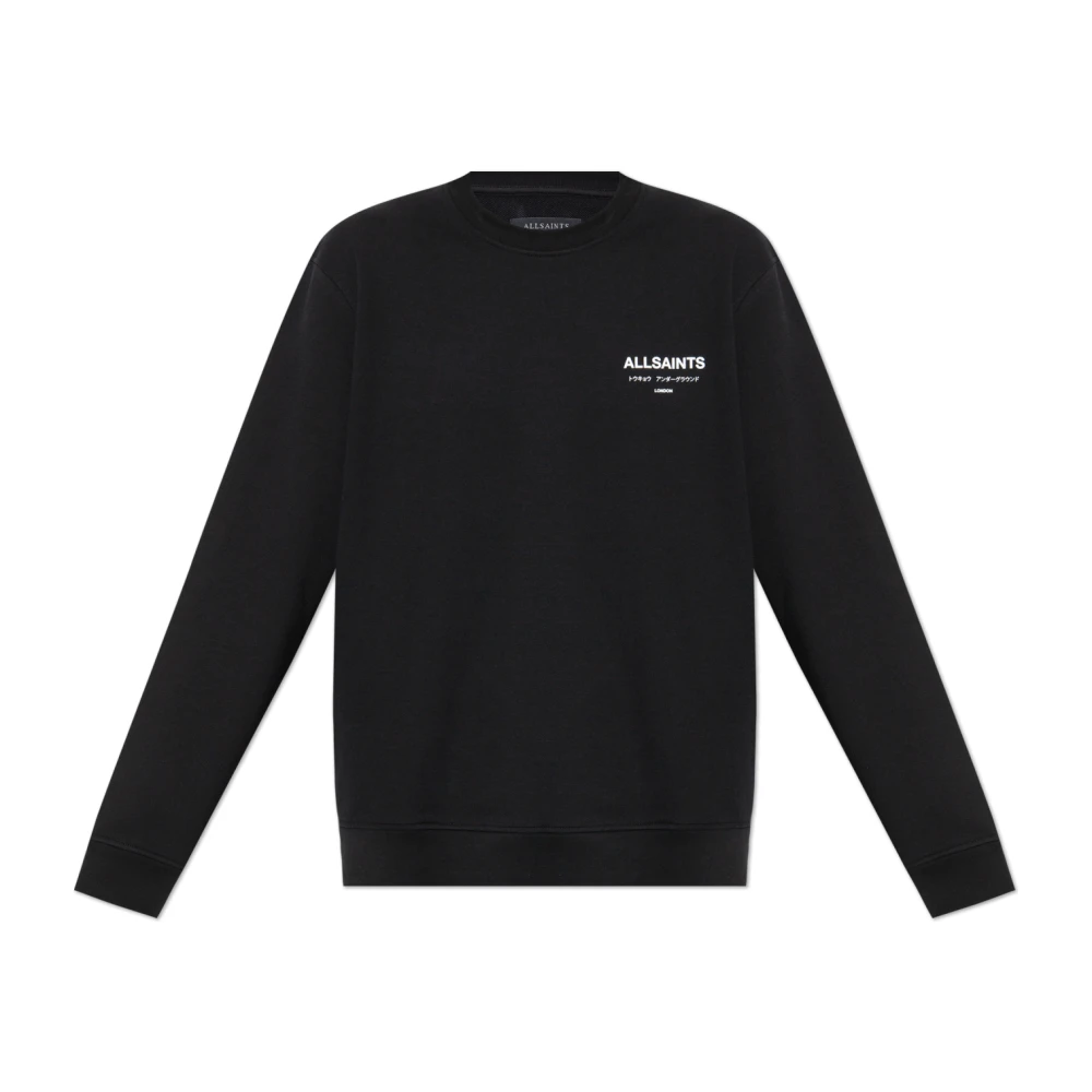 AllSaints Underground Sweatshirt Black Heren