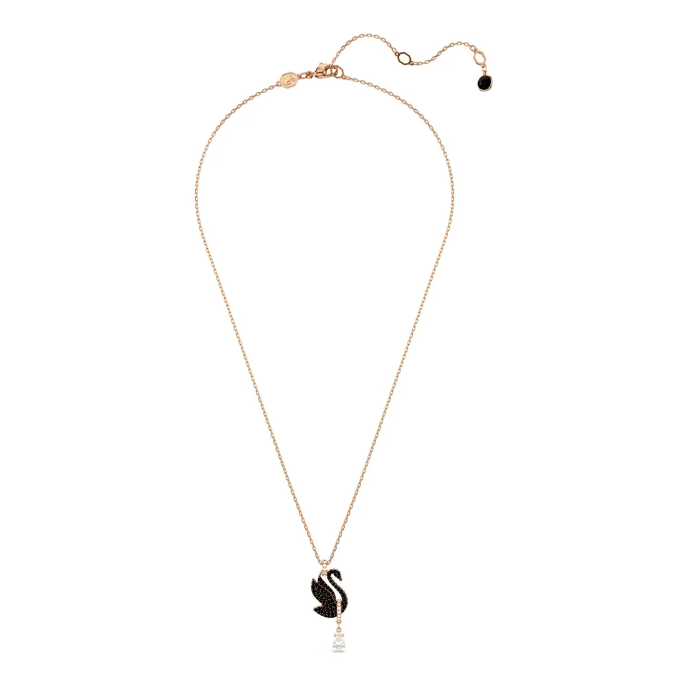 Swarovski Damen Weiß 5678045 Schwan Schwan Schwarzer Halskette - Bild 2