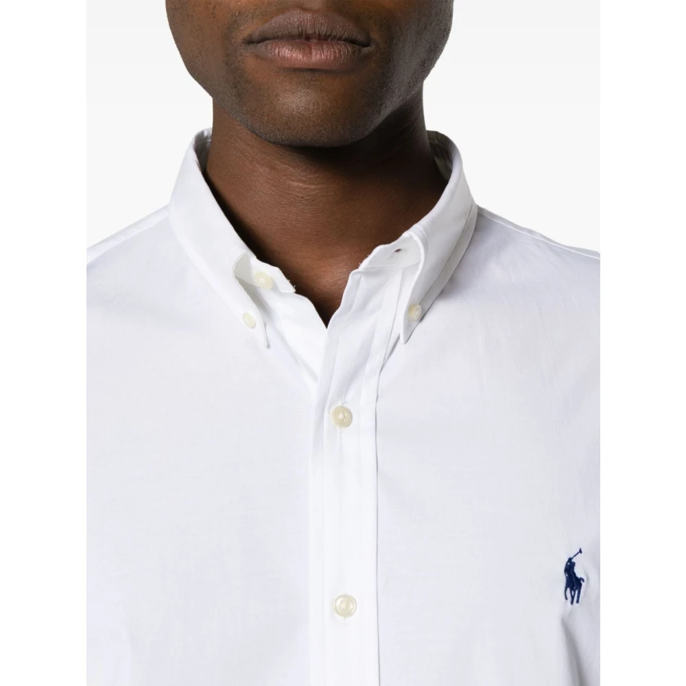 Ralph Lauren Witte Overhemden Ss24 White Heren