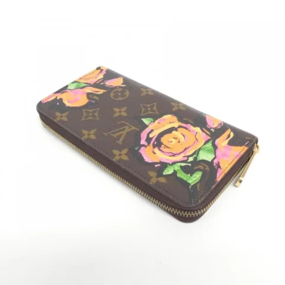 Louis Vuitton Vintage Pre-owned Canvas wallets Brown Dames