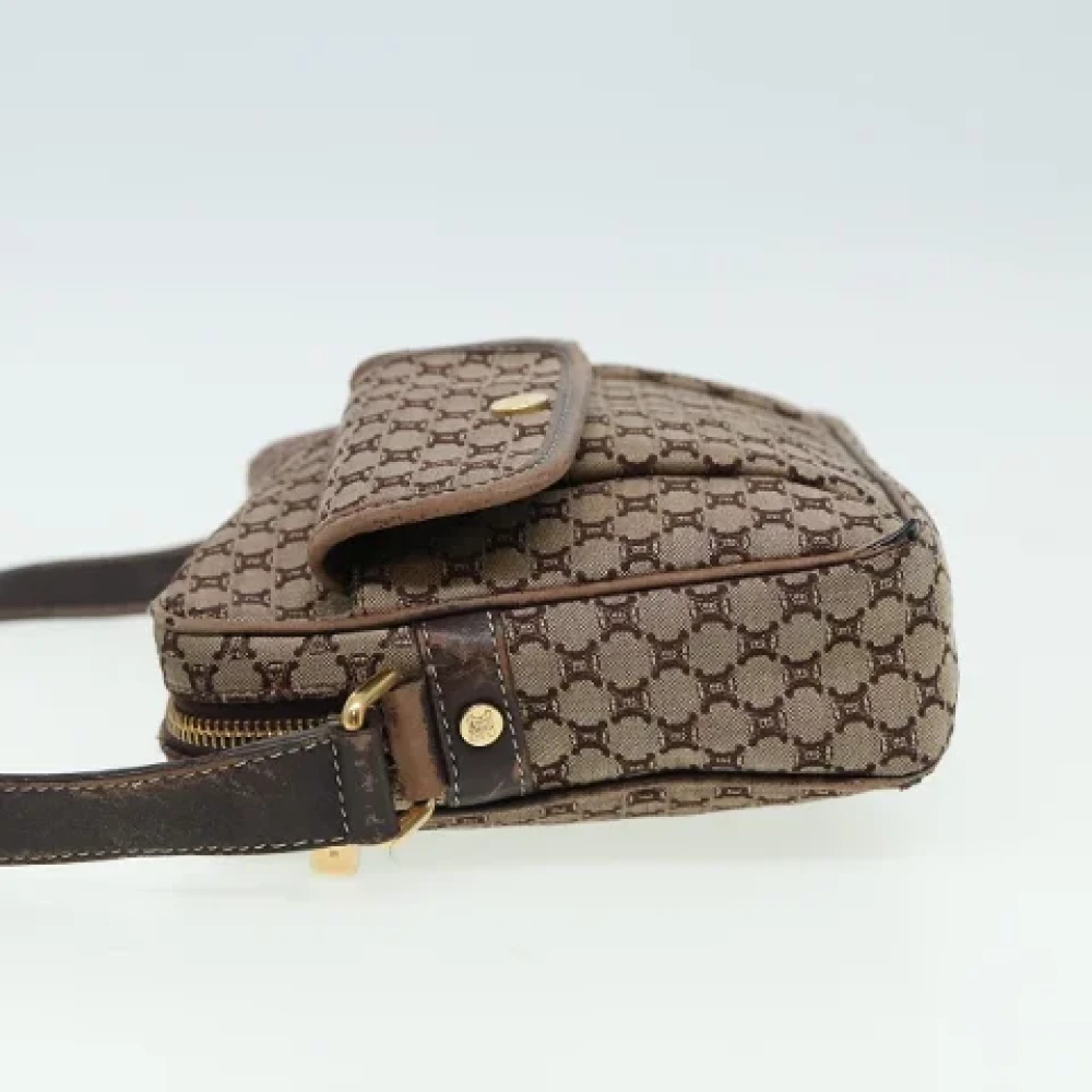 Celine Vintage Pre-owned Canvas celine-bags Brown Dames