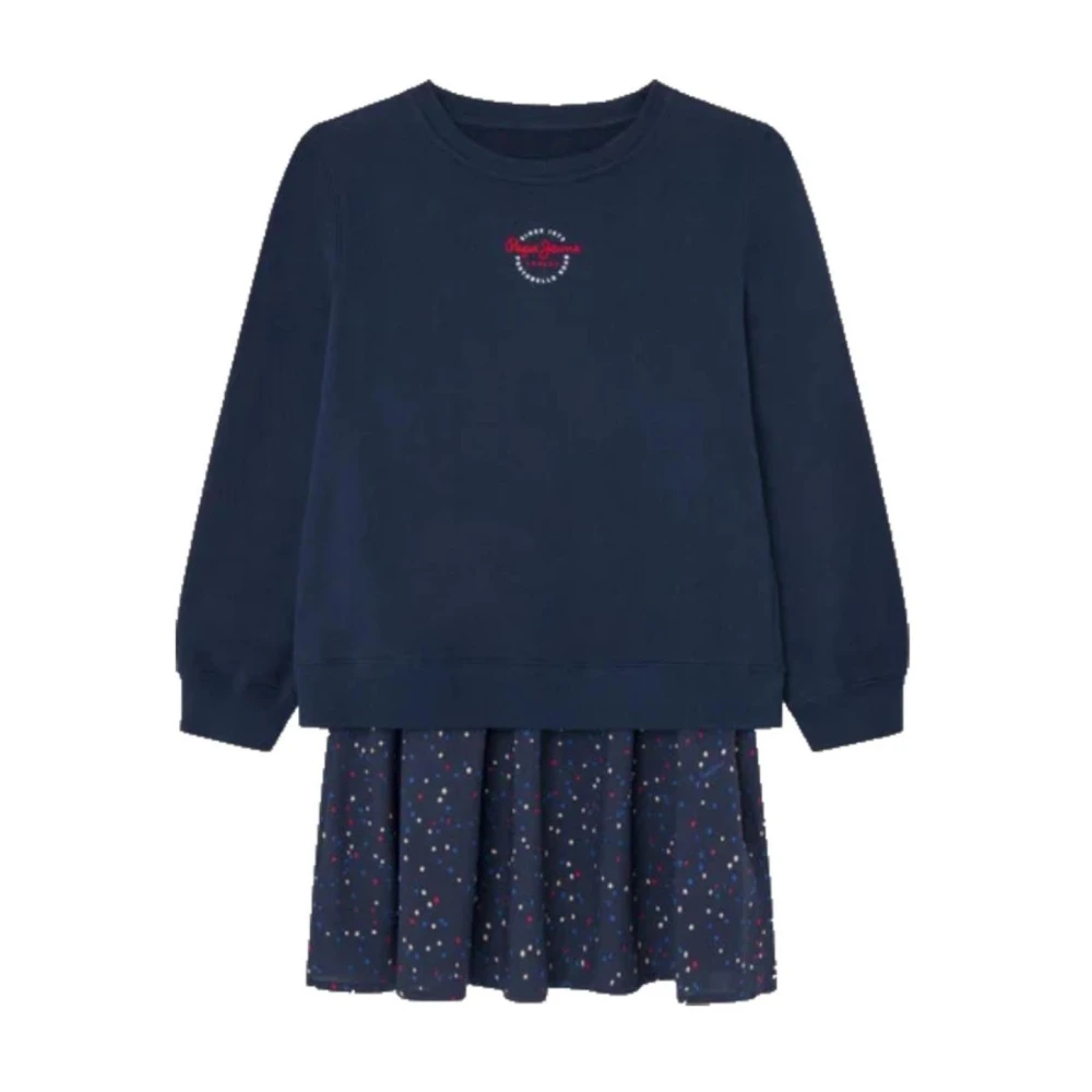 Pepe Jeans Girls Blue Dresses, 16 Y, Tilda Dress