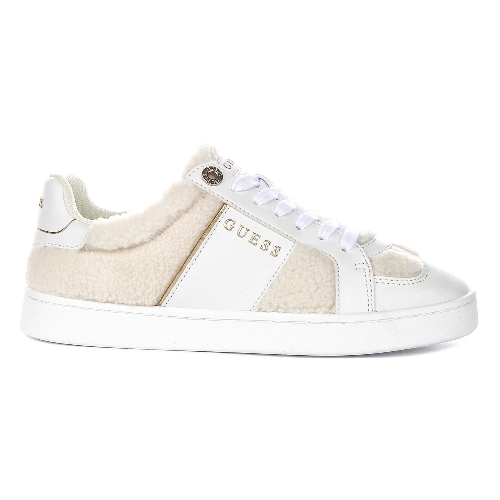 Guess Jrone10 Lace-Up Fur Low Profile - Female - Sneakers - Multicolor - 5 Uk - Shoes