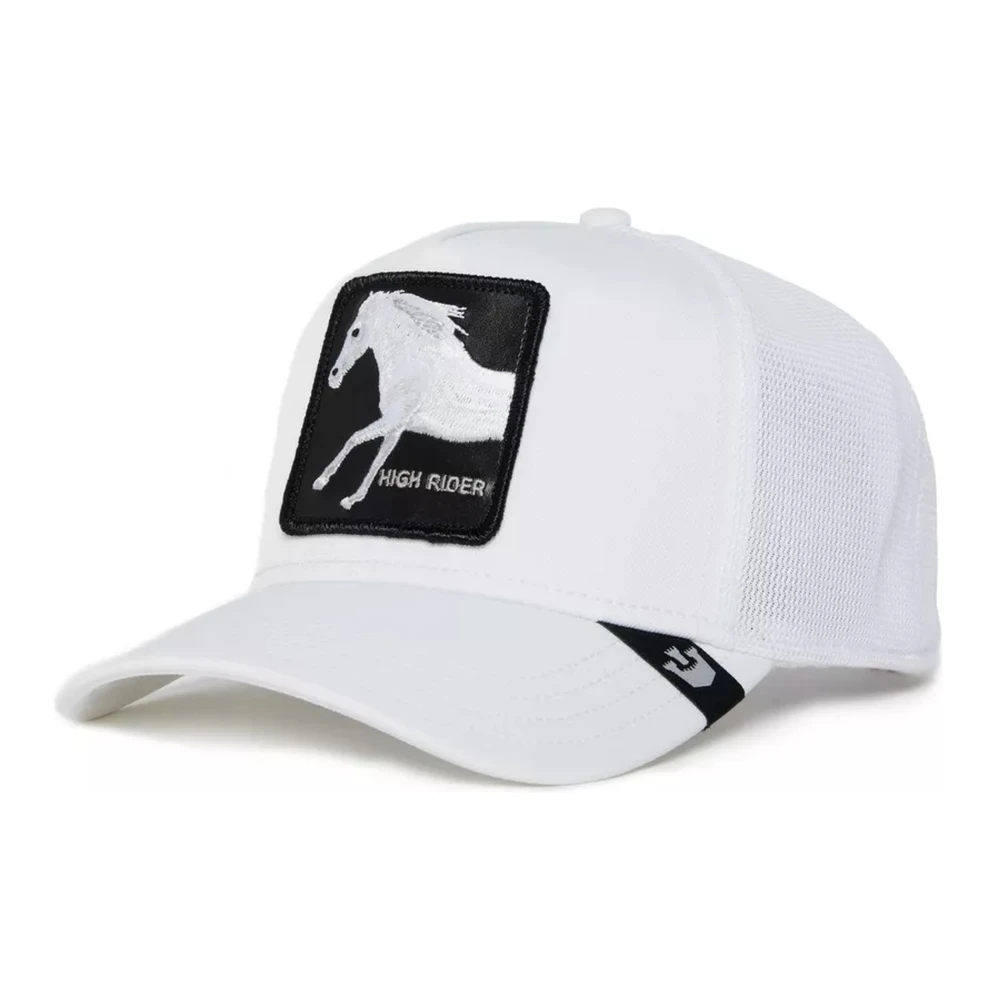 Goorin Bros Witte Platinum High Trucker Cap White Heren