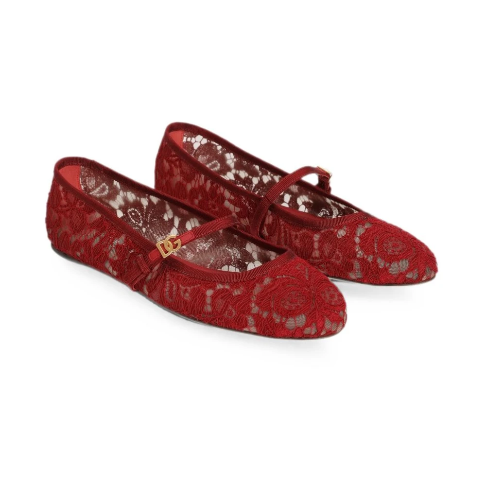 Dolce & Gabbana Bailarina de encaje