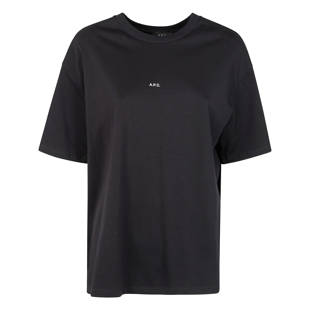 A.p.c. - Tops > T-Shirts - Black - A.p.c. - Modalova