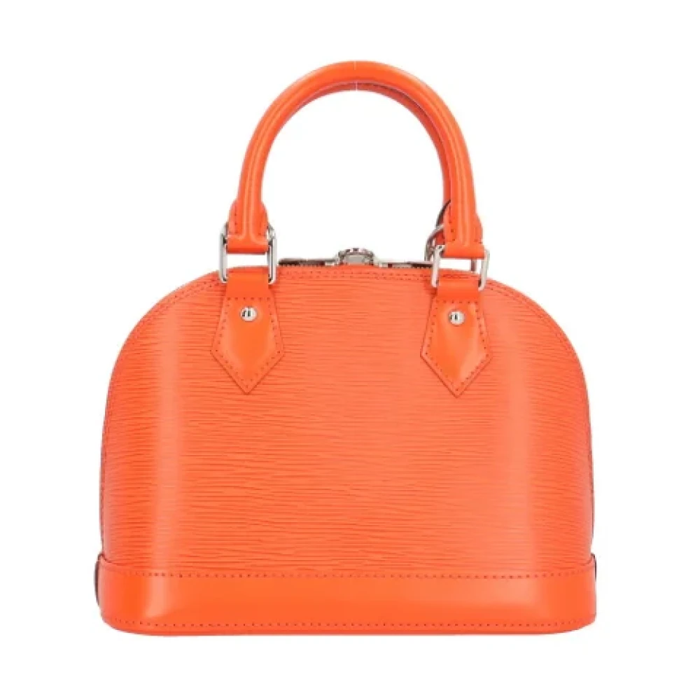 Louis Vuitton Vintage Pre-owned Leather louis-vuitton-bags Orange Dames