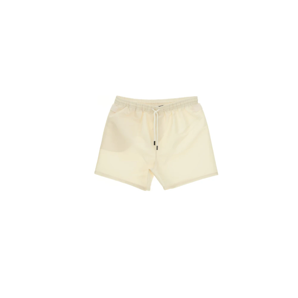 Jacquemus Stijlvolle casual shorts voor mannen Beige Heren