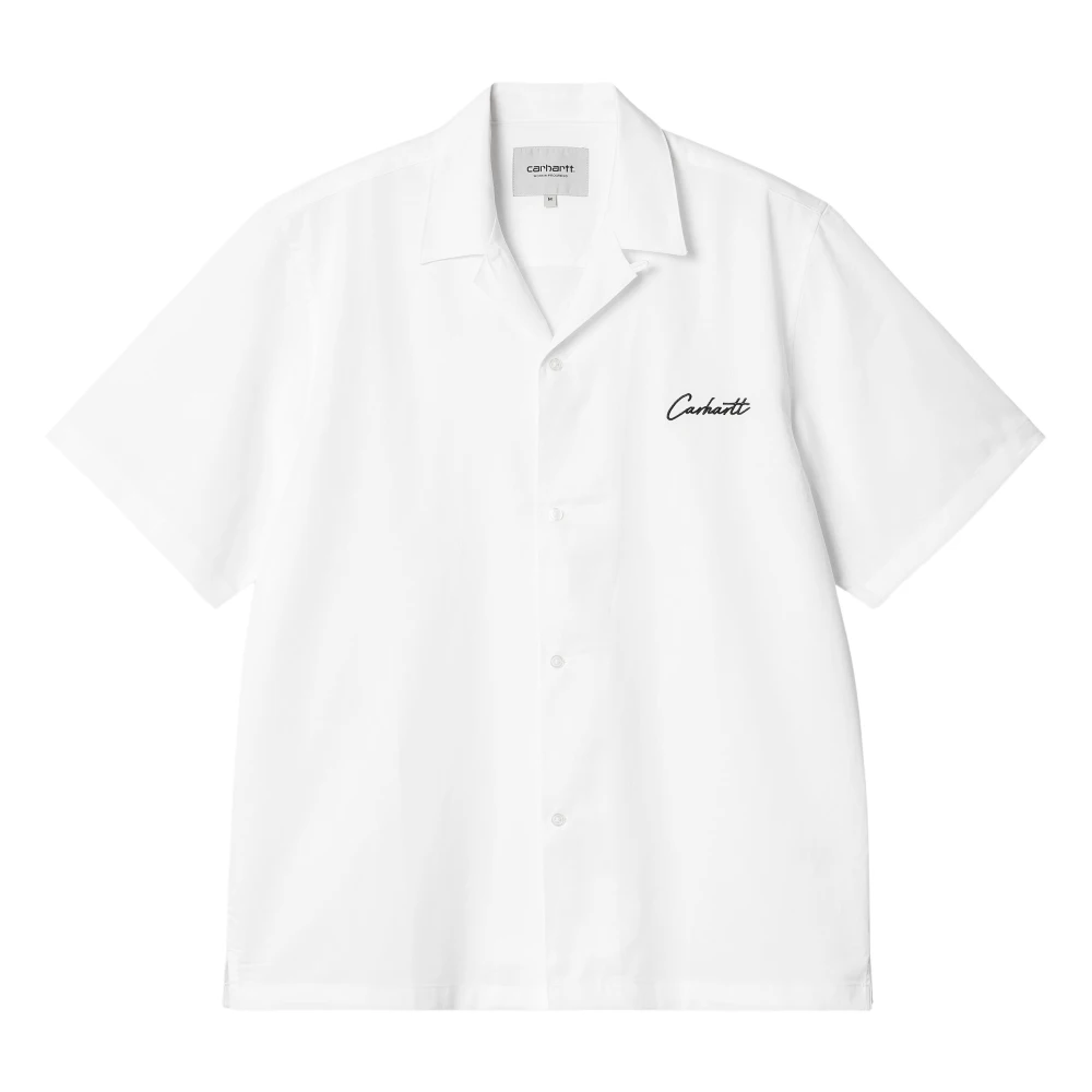 Carhartt WIP Witte Delray Shirt White Heren