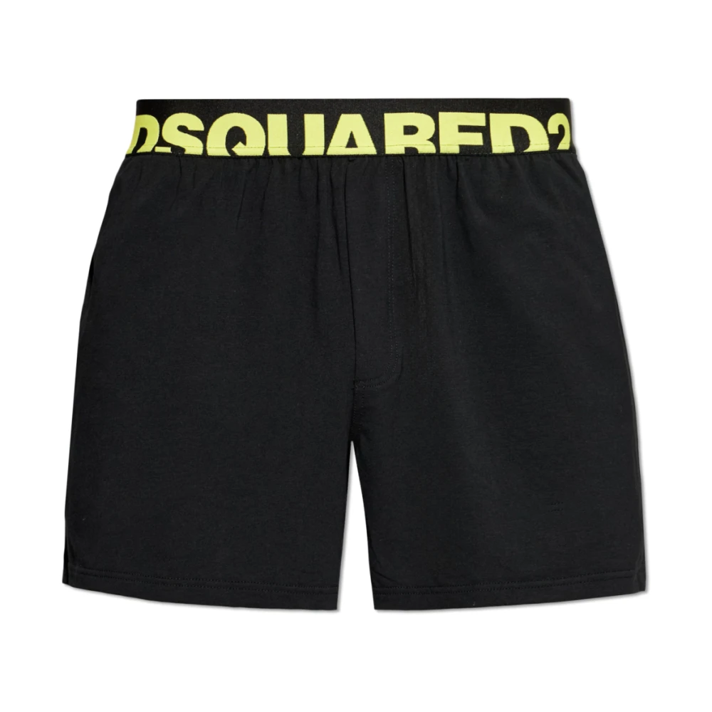 Dsquared2 Hombre Negro Ropa Interior, Talla: 2XL
