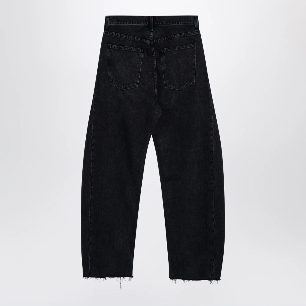 Agolde Regular Fit Denim Jeans Black Heren