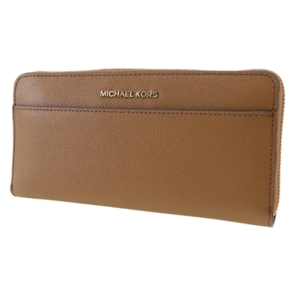 Michael Kors Pre-owned Leather wallets Brown Dames