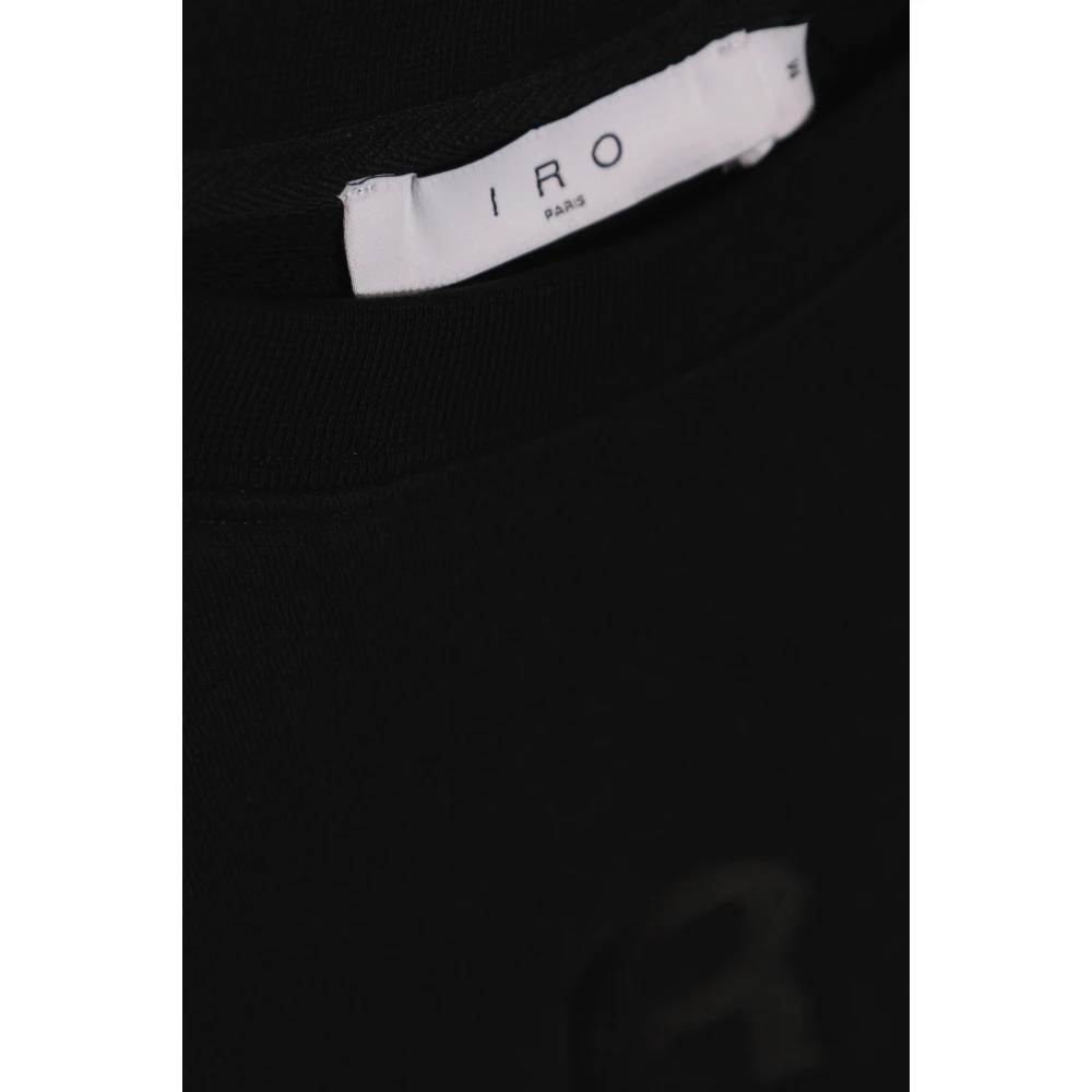 IRO Sweatshirt Olinda Black Dames