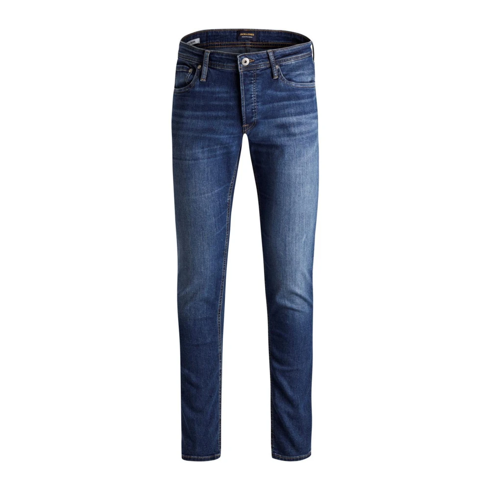 Jack & jones Slim Blauwe Jeans voor Mannen Blue Heren