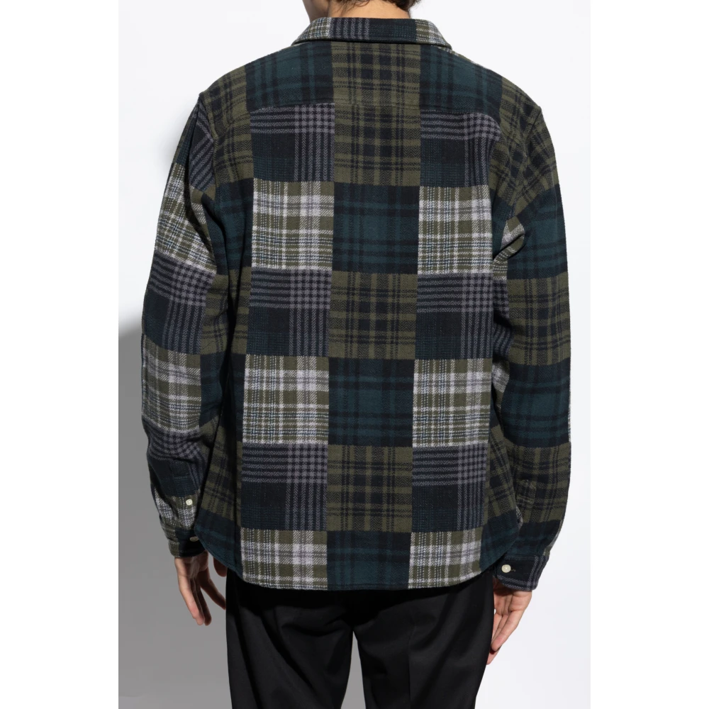 AllSaints Hopton Shirt Green Heren