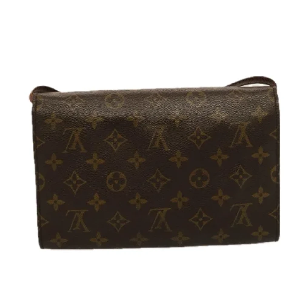 Louis Vuitton Vintage Pre-owned Canvas shoulder-bags Brown Dames